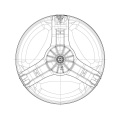 Tub Flap - 1482004239 Drum Assembly G22 1200rpm [Electrolux Aeg]